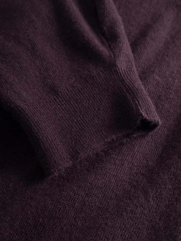 KnowledgeCotton Apparel Pants JADE Hybrid Knitted Jog Pants Chocolate Plum 8211 Women KnowledgeCotton Apparel Pants JADE Hybrid Knitted Jog Pants Chocolate Plum 8211 Women