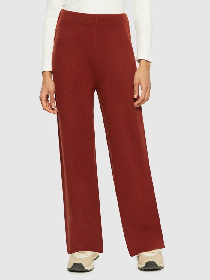 KnowledgeCotton Apparel Pants POSEY Wide Midrise Knitted Pants Rws 8211 Women KnowledgeCotton Apparel Pants POSEY Wide Midrise Knitted Pants Rws 8211 Women