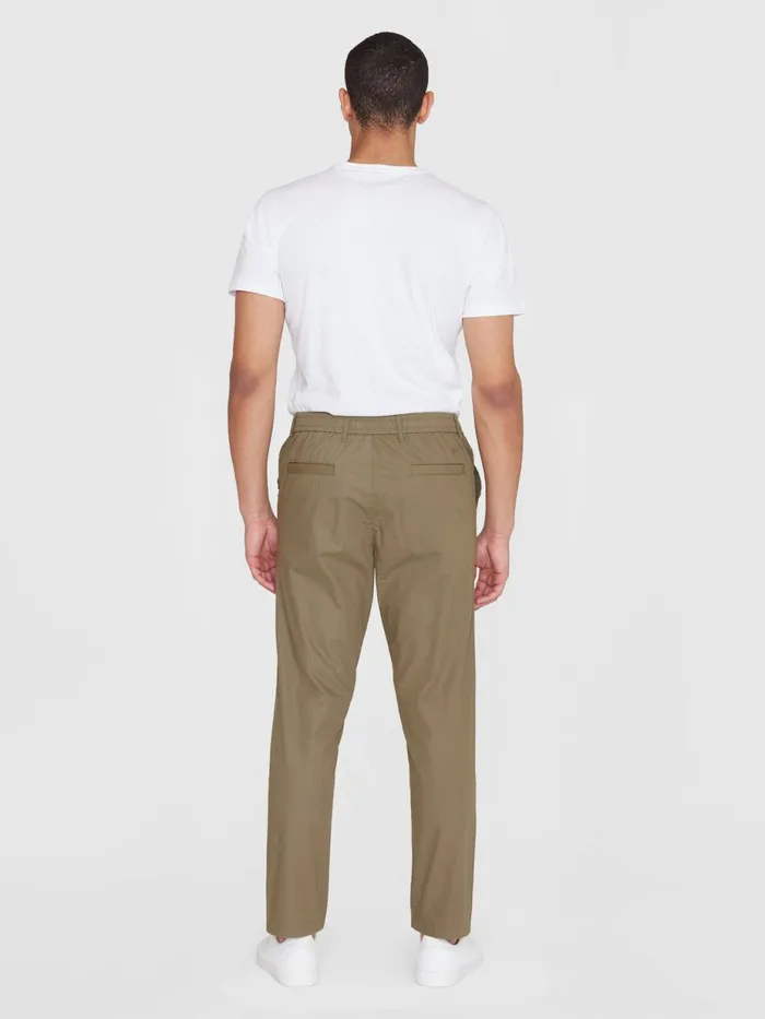 KnowledgeCotton Apparel Pants TIM Organic Cotton Pant GOTSVegan Burned Olive 8211 Men KnowledgeCotton Apparel Pants TIM Organic Cotton Pant GOTSVegan Burned Olive 8211 Men