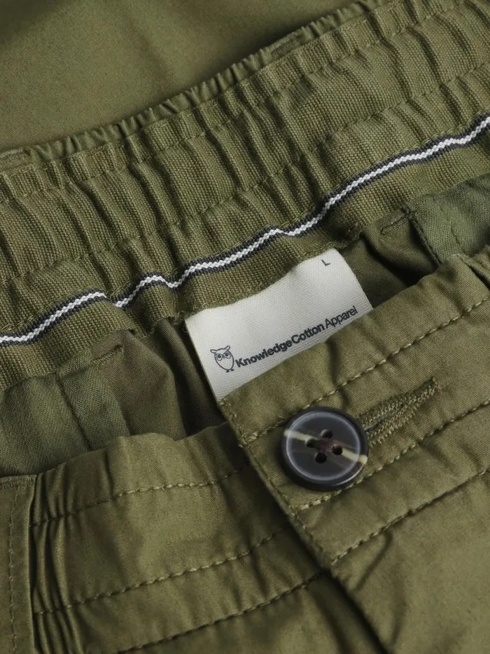 KnowledgeCotton Apparel Pants TIM Organic Cotton Pant GOTSVegan Burned Olive 8211 Men KnowledgeCotton Apparel Pants TIM Organic Cotton Pant GOTSVegan Burned Olive 8211 Men