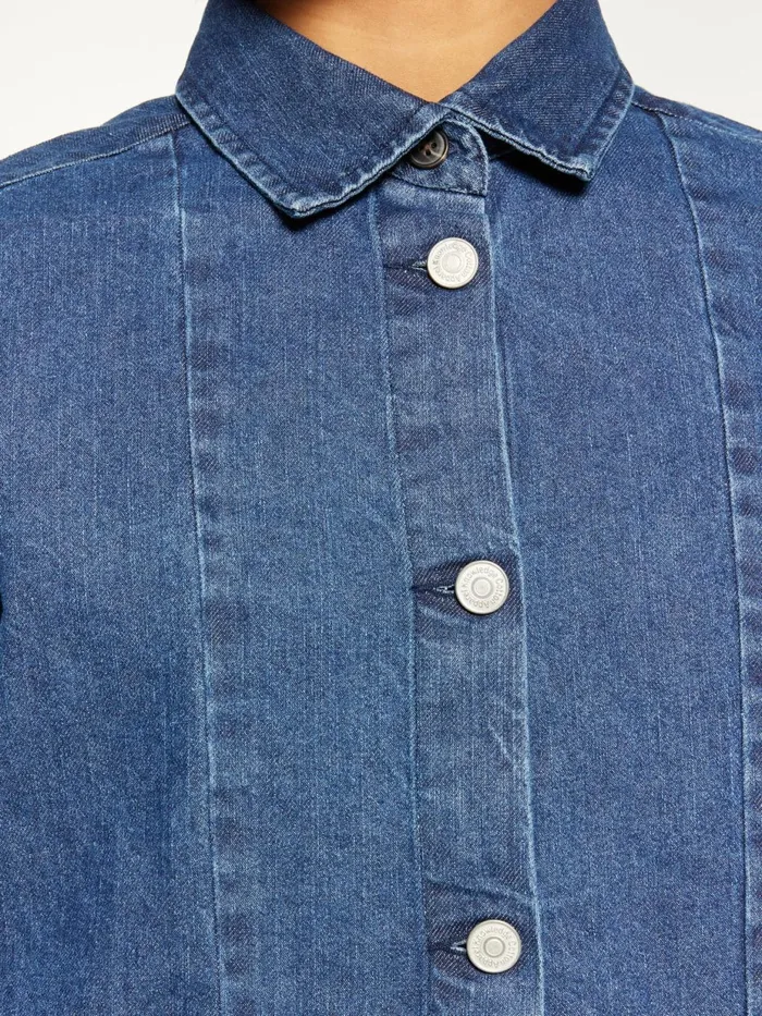 KnowledgeCotton Apparel Shirts Denim Shirt Gotsvegan 8211 Women KnowledgeCotton Apparel Shirts Denim Shirt Gotsvegan 8211 Women