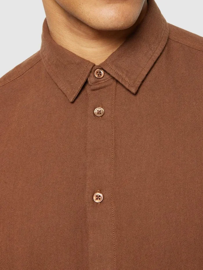 KnowledgeCotton Apparel Shirts Organic Cotton Flannel Shirt GOTS Dachshund 8211 Men KnowledgeCotton Apparel Shirts Organic Cotton Flannel Shirt GOTS Dachshund 8211 Men