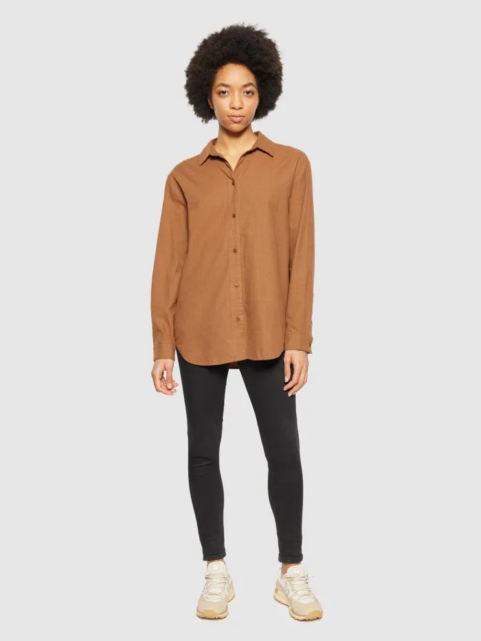 KnowledgeCotton Apparel Shirts Organic Cotton Flannel Shirt GOTS Dachshund 8211 Women KnowledgeCotton Apparel Shirts Organic Cotton Flannel Shirt GOTS Dachshund 8211 Women