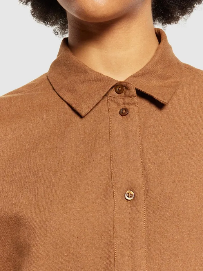 KnowledgeCotton Apparel Shirts Organic Cotton Flannel Shirt GOTS Dachshund 8211 Women KnowledgeCotton Apparel Shirts Organic Cotton Flannel Shirt GOTS Dachshund 8211 Women