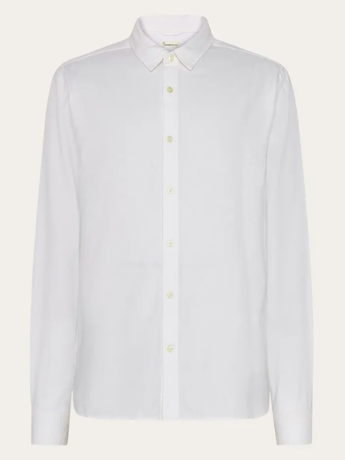KnowledgeCotton Apparel Shirts Regular Fit Light Twill Shirt Gotsvegan 8211 Men KnowledgeCotton Apparel Shirts Regular Fit Light Twill Shirt Gotsvegan 8211 Men