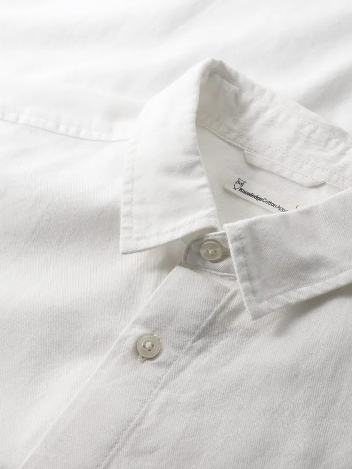 KnowledgeCotton Apparel Shirts Regular Fit Light Twill Shirt Gotsvegan 8211 Men KnowledgeCotton Apparel Shirts Regular Fit Light Twill Shirt Gotsvegan 8211 Men
