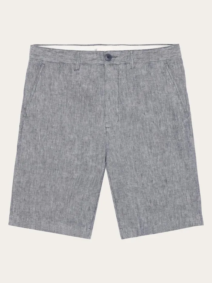 KnowledgeCotton Apparel Shorts CHUCK Regular Linen Shorts Gotsvegan 8211 Men