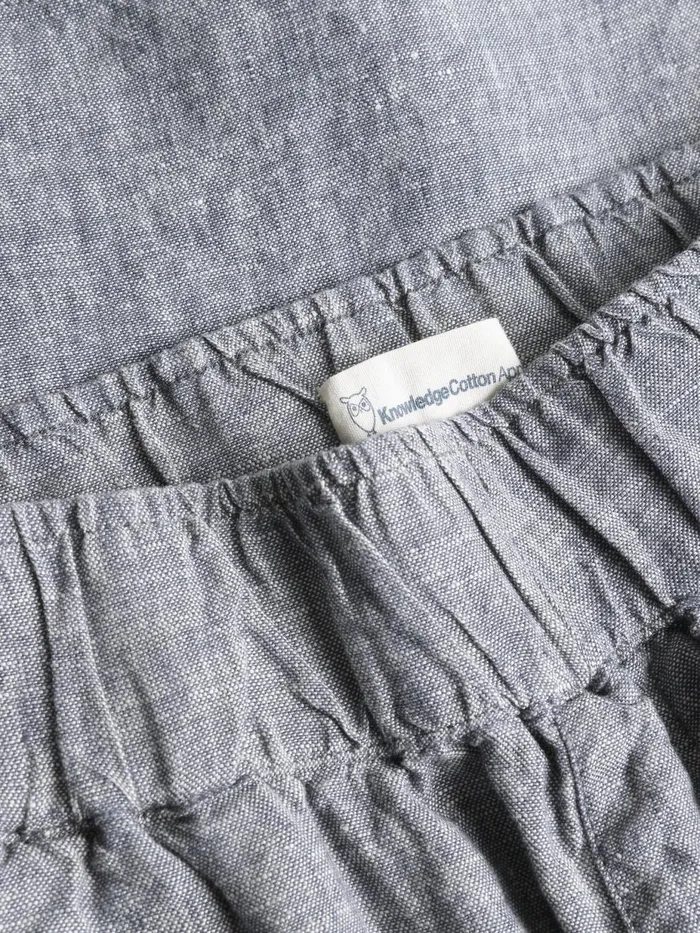 KnowledgeCotton Apparel Shorts EVE Culotte Highrise Wide Linen Shorts Gotsvegan 8211 Women KnowledgeCotton Apparel Shorts EVE Culotte Highrise Wide Linen Shorts Gotsvegan 8211 Women