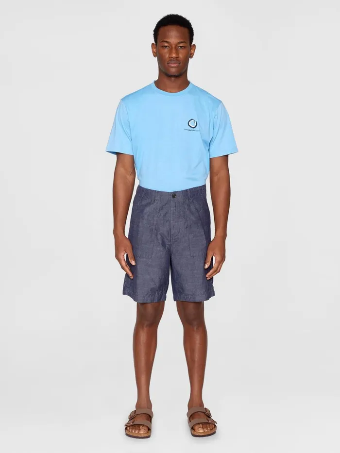 KnowledgeCotton Apparel Shorts FLINT Wide Slub Yarn Shorts Gotsvegan 8211 Men KnowledgeCotton Apparel Shorts FLINT Wide Slub Yarn Shorts Gotsvegan 8211 Men