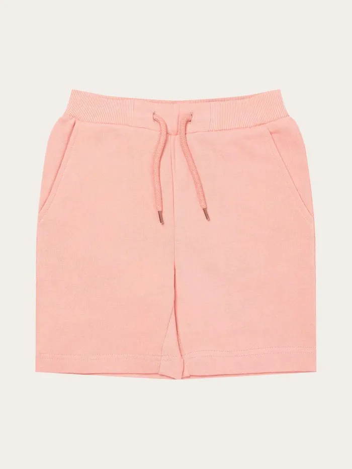 KnowledgeCotton Apparel Shorts Jog Shorts Coral Pink 8211 Kids