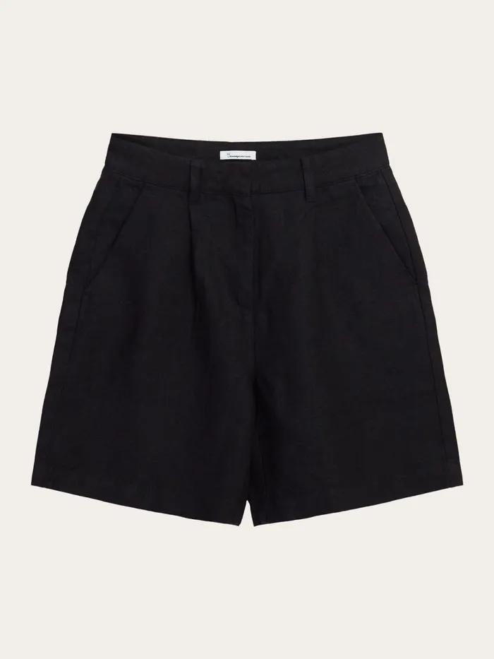 KnowledgeCotton Apparel Shorts POSEY Wide Highrise Linen Shorts Gotsvegan 8211 Women KnowledgeCotton Apparel Shorts POSEY Wide Highrise Linen Shorts Gotsvegan 8211 Women