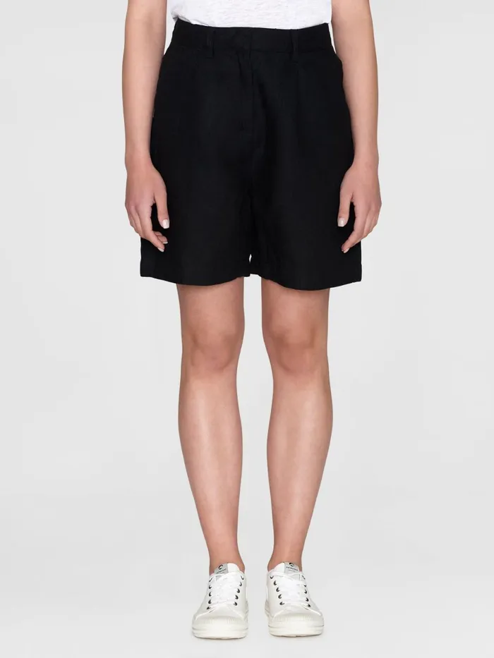 KnowledgeCotton Apparel Shorts POSEY Wide Highrise Linen Shorts Gotsvegan 8211 Women KnowledgeCotton Apparel Shorts POSEY Wide Highrise Linen Shorts Gotsvegan 8211 Women