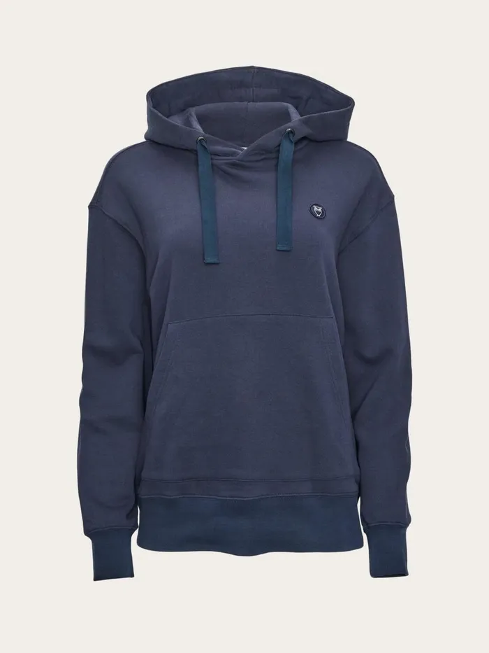 KnowledgeCotton Apparel Sweatshirts Basic Hoodie Sweat Total Eclipse 8211 Women KnowledgeCotton Apparel Sweatshirts Basic Hoodie Sweat Total Eclipse 8211 Women