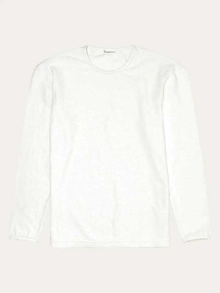 KnowledgeCotton Apparel Sweatshirts Long Sleeved Structured Slub Sweat Gotsvegan 8211 Men KnowledgeCotton Apparel Sweatshirts Long Sleeved Structured Slub Sweat Gotsvegan 8211 Men