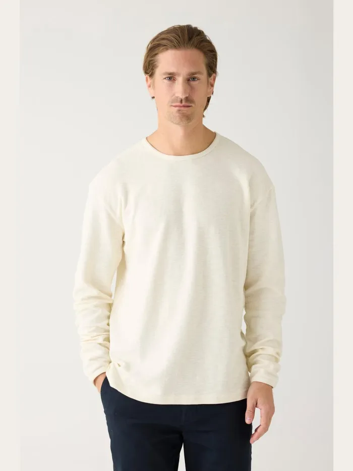 KnowledgeCotton Apparel Sweatshirts Long Sleeved Structured Slub Sweat Gotsvegan 8211 Men KnowledgeCotton Apparel Sweatshirts Long Sleeved Structured Slub Sweat Gotsvegan 8211 Men