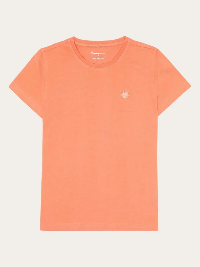 KnowledgeCotton Apparel TShirts And Tops Basic Badge Tee Regenerative Organic Certified 8211 Women KnowledgeCotton Apparel TShirts And Tops Basic Badge Tee Regenerative Organic Certified 8211 Women