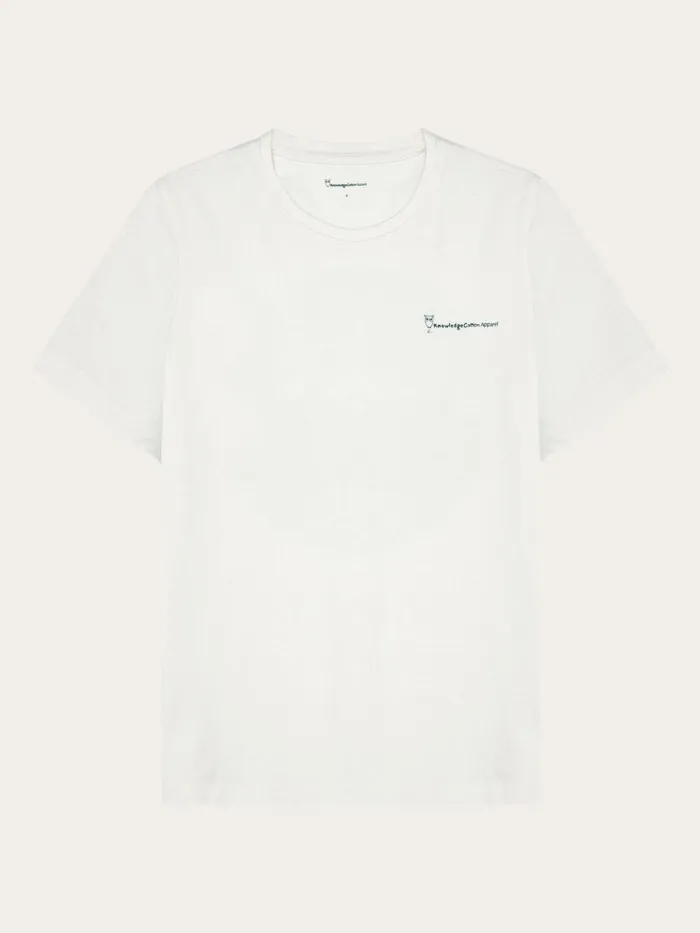 KnowledgeCotton Apparel TShirts And Tops Regular Fitted Back Print Tee Regenerative Organic Certified 8211 Women KnowledgeCotton Apparel TShirts And Tops Regular Fitted Back Print Tee Regenerative Organic Certified 8211 Women