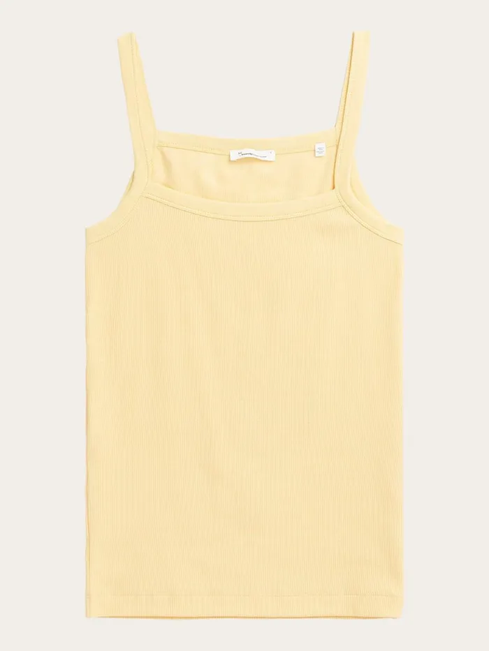 KnowledgeCotton Apparel TShirts And Tops Rib Strap Top Impala 8211 Women
