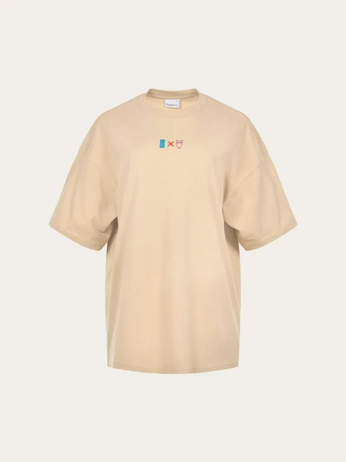 KnowledgeCotton Apparel TShirts And Tops WATERAID Big Logo Oversize Tshirt Safari 8211 Women KnowledgeCotton Apparel TShirts And Tops WATERAID Big Logo Oversize Tshirt Safari 8211 Women
