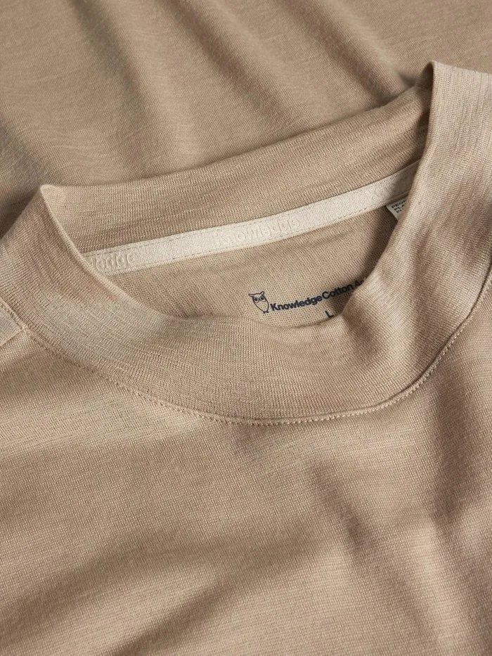 KnowledgeCotton Apparel TShirts Dynamic Wool 175 Single Constructed Tshirt Rws 8211 Men KnowledgeCotton Apparel TShirts Dynamic Wool 175 Single Constructed Tshirt Rws 8211 Men