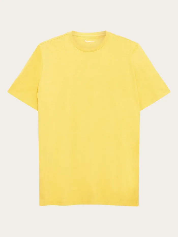 KnowledgeCotton Apparel TShirts Regular Fit Basic Tee Yarrow 8211 Men