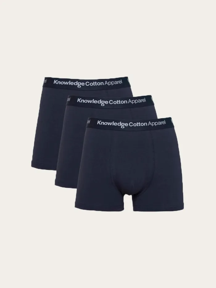 KnowledgeCotton Apparel Underwear And Socks 3pack Underwear Total Eclipse 8211 Men KnowledgeCotton Apparel Underwear And Socks 3pack Underwear Total Eclipse 8211 Men