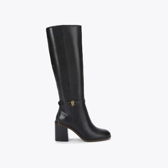 Kurt Geiger Boots Shoreditch Block Knee Boot Black 8211 Women