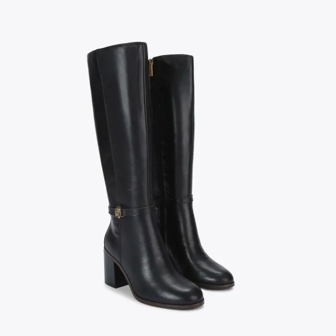Kurt Geiger Boots Shoreditch Block Knee Boot Black 8211 Women