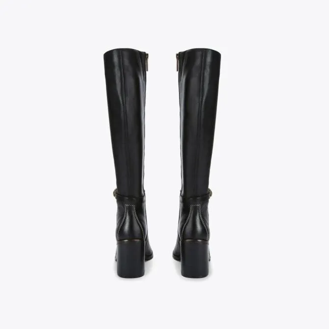 Kurt Geiger Boots Shoreditch Block Knee Boot Black 8211 Women
