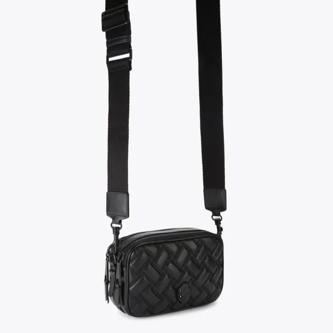 Kurt Geiger Crossbody Bags Dual Zip Camera Bag Black 8211 Women