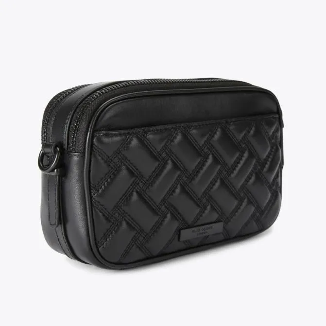 Kurt Geiger Crossbody Bags Dual Zip Camera Bag Black 8211 Women