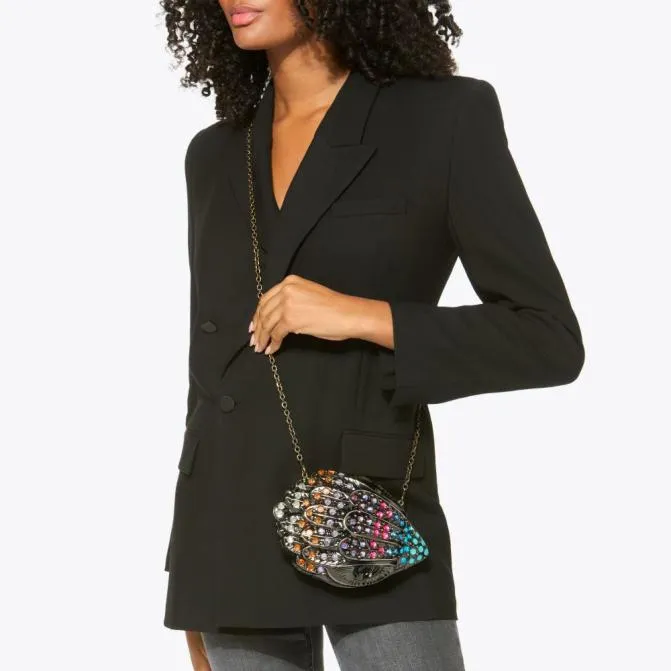 Kurt Geiger Crossbody Bags Eagle Clutch Bag Bronze Combination 8211 Women