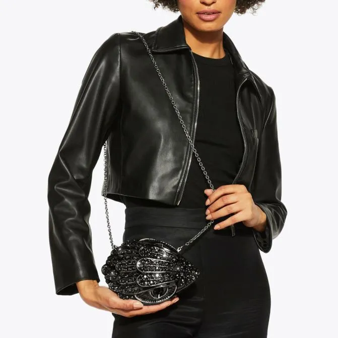 Kurt Geiger Crossbody Bags Eagle Clutch Bag Gunmetal 8211 Women
