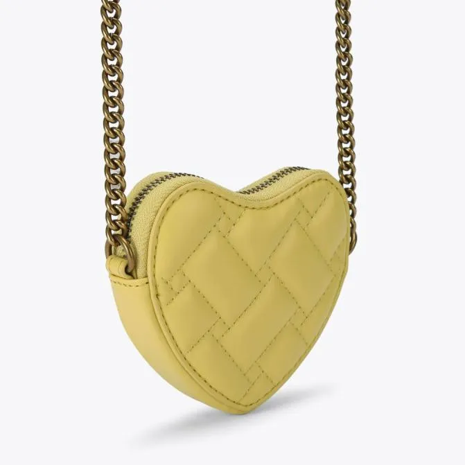 Kurt Geiger Crossbody Bags Micro Heart Cross Body Bag Yellow 8211 Women