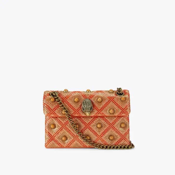 Kurt Geiger Crossbody Bags Mini Jewel Kensington Bag Red Combination 8211 Women