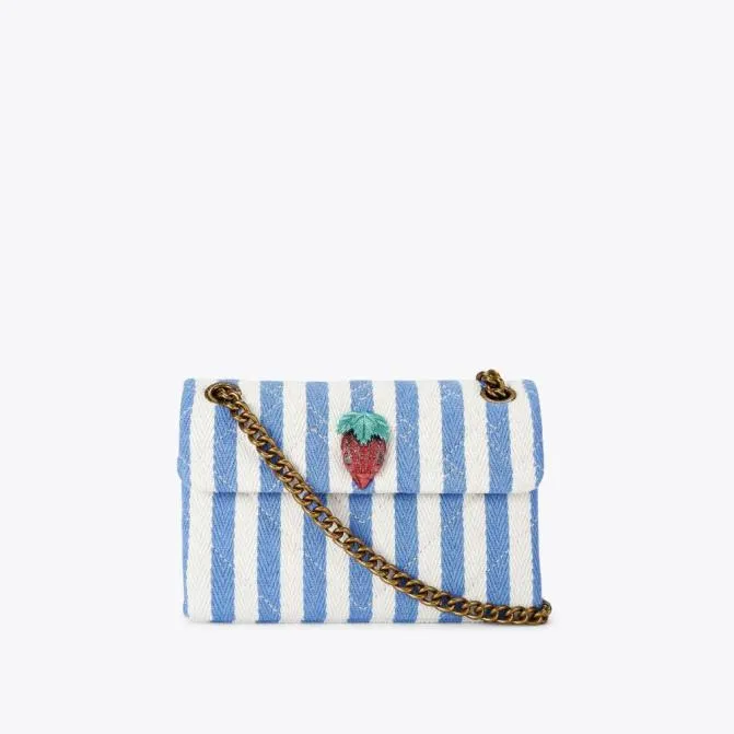 Kurt Geiger Crossbody Bags Mini Kensington Bag Blue Other 8211 Women