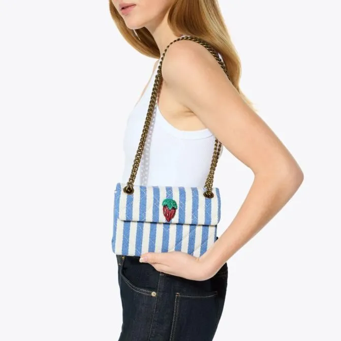 Kurt Geiger Crossbody Bags Mini Kensington Bag Blue Other 8211 Women