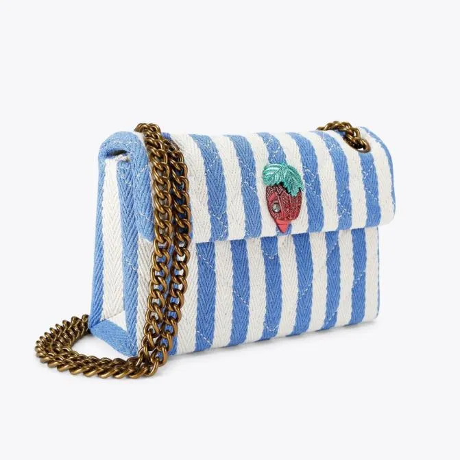 Kurt Geiger Crossbody Bags Mini Kensington Bag Blue Other 8211 Women