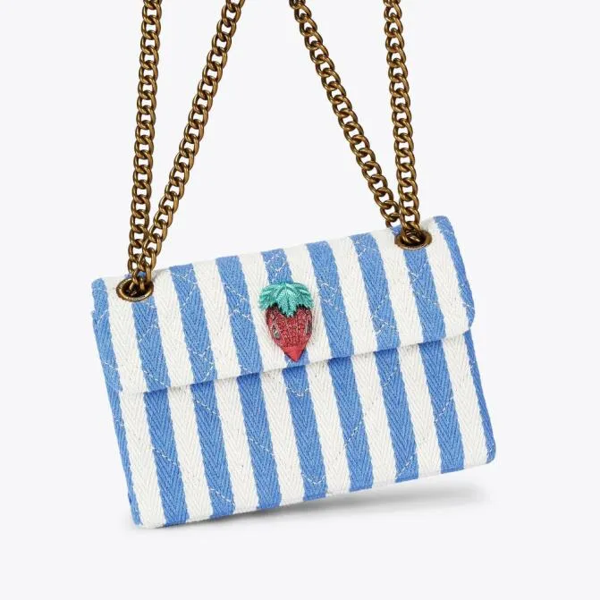 Kurt Geiger Crossbody Bags Mini Kensington Bag Blue Other 8211 Women