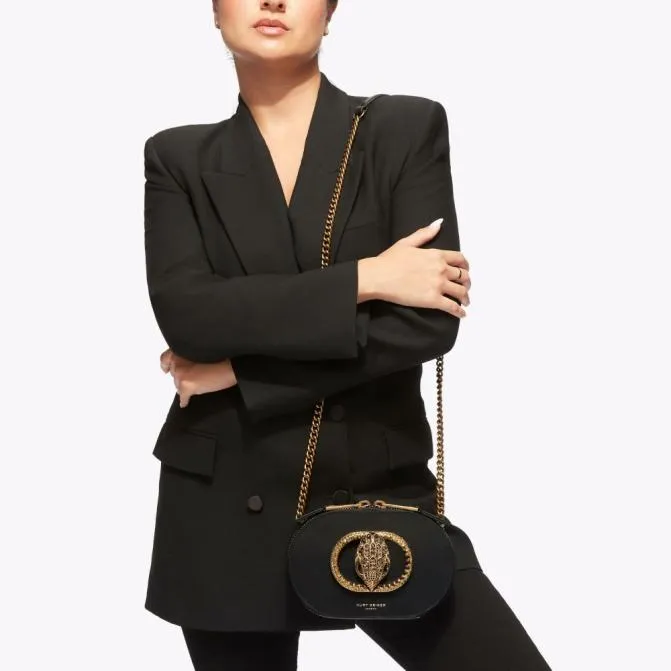 Kurt Geiger Crossbody Bags Small Chelsea Camera Bag Black 8211 Women