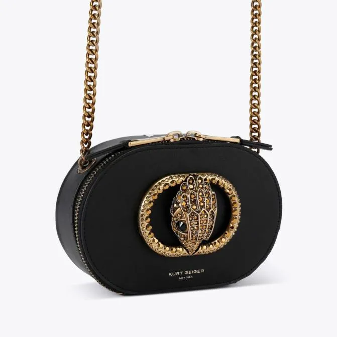 Kurt Geiger Crossbody Bags Small Chelsea Camera Bag Black 8211 Women