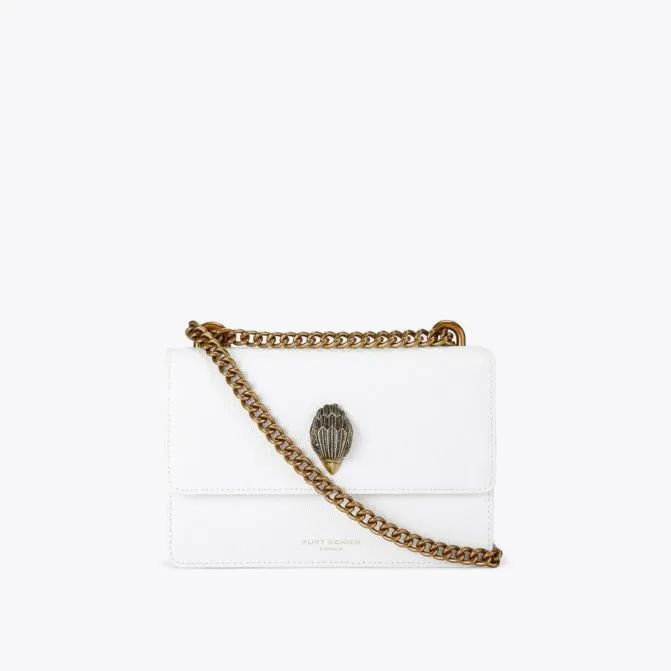 Kurt Geiger Crossbody Bags Small Shoreditch Cross Body Bag White 8211 Women
