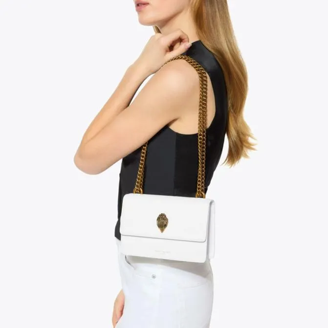 Kurt Geiger Crossbody Bags Small Shoreditch Cross Body Bag White 8211 Women