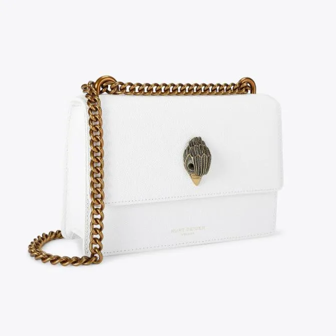 Kurt Geiger Crossbody Bags Small Shoreditch Cross Body Bag White 8211 Women