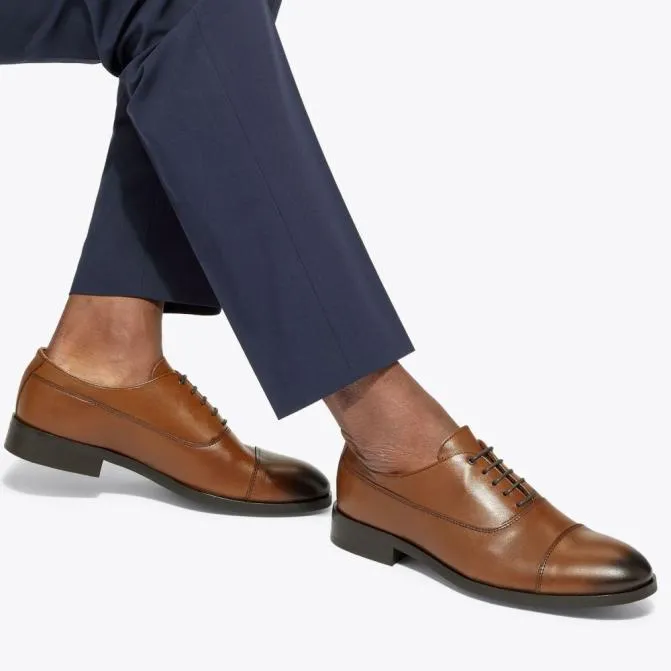 Kurt Geiger Dress Shoes Hunter Oxford Tan 8211 Men