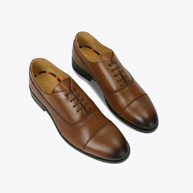Kurt Geiger Dress Shoes Hunter Oxford Tan 8211 Men