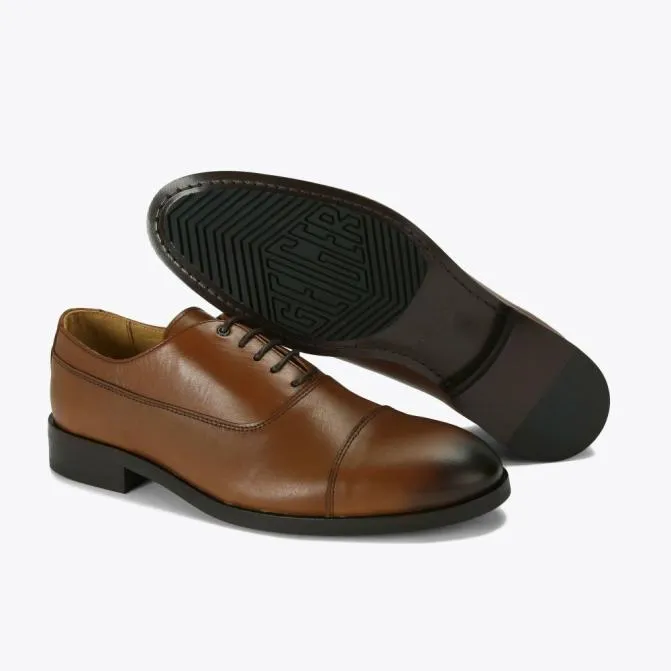 Kurt Geiger Dress Shoes Hunter Oxford Tan 8211 Men