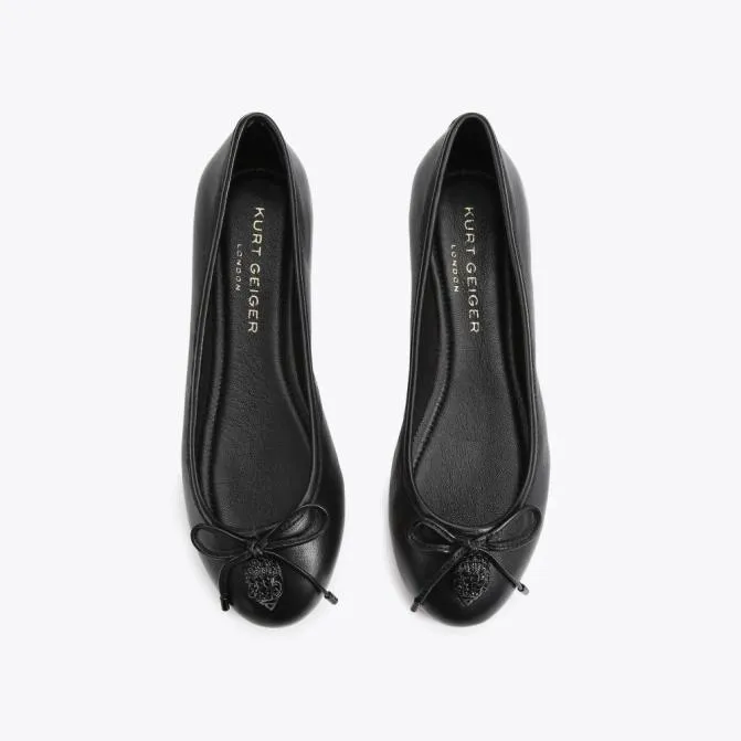 Kurt Geiger Flats Eagle Ballet Flat Black 8211 Women