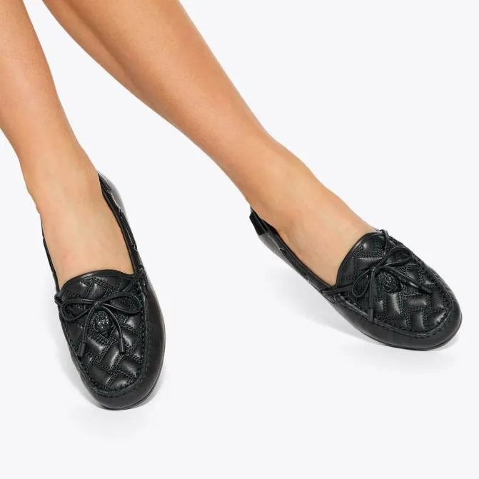 Kurt Geiger Flats Eagle Moccasin Drench Flat Black 8211 Women