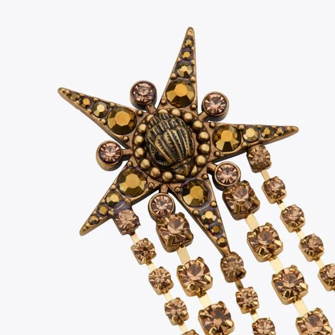 Kurt Geiger Jewelry Large Star Earrings Gold 8211 Women